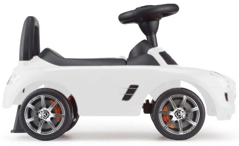 EcoToys Detské odrážadlo, vozítko Mercedes SLS, biela, 332