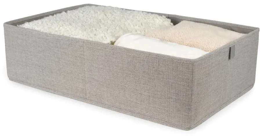 Sivý úložný box Compactor Oxford, 56 x 36 cm