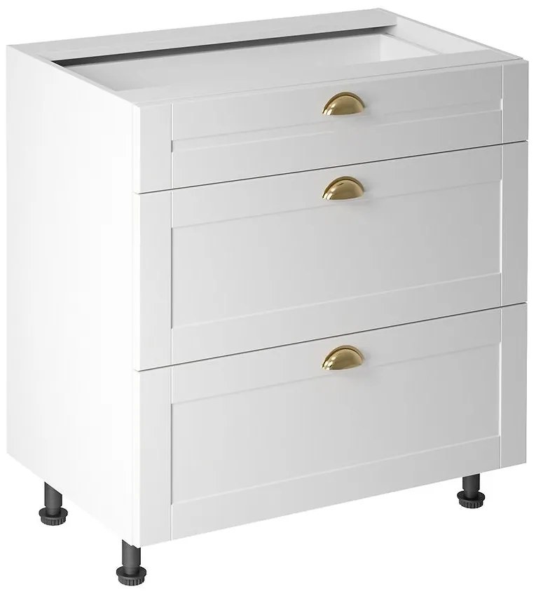 Kuchynská skrinka linea d80s3 white