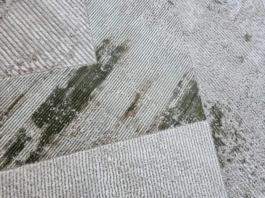 DC Koberec Exclusive 393 krémová zelená Rozmer: 160×220 cm