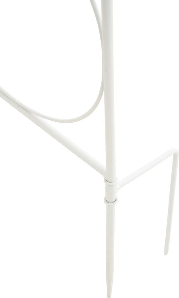 Mriežka na popínavé rastliny Mandevilla - 133 x 99 cm - Biela