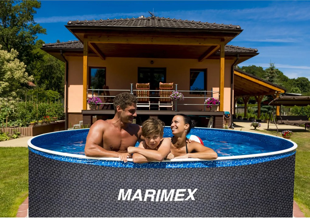 Marimex | Bazén Orlando Premium DL 4,60x1,22 m RATAN bez prísl. | 10340264