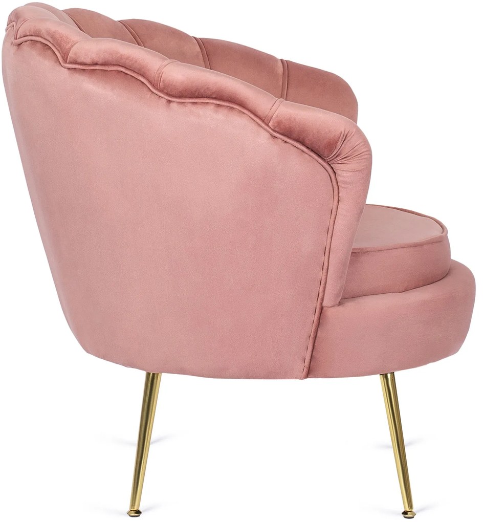 PROXIMA.store - Glamour kreslo ANGEL FARBA: ružová