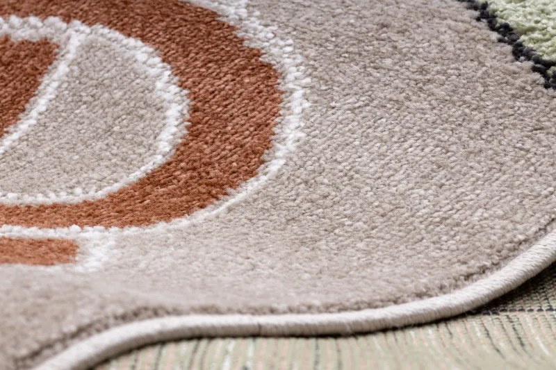 Detský kusový koberec Fun Honey with Bear beige, 120x170, hnedá, detská izba, Dywany Łuszczów