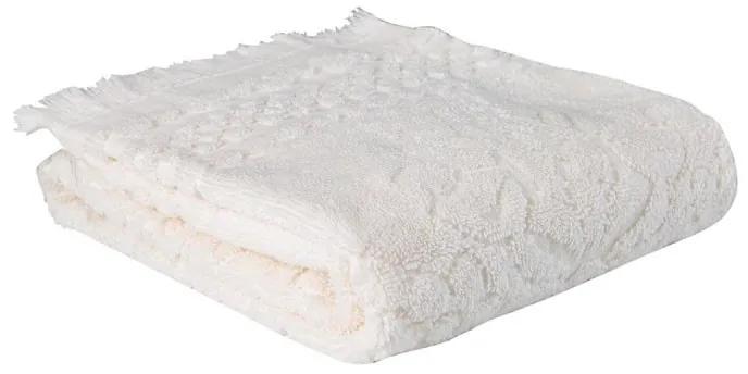 Bavlněný ručník Rosi 50x90 cm krémový