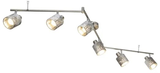 GLOBO 54122-6 - Bodové svietidlo ALYS 6xE14/8W/230V