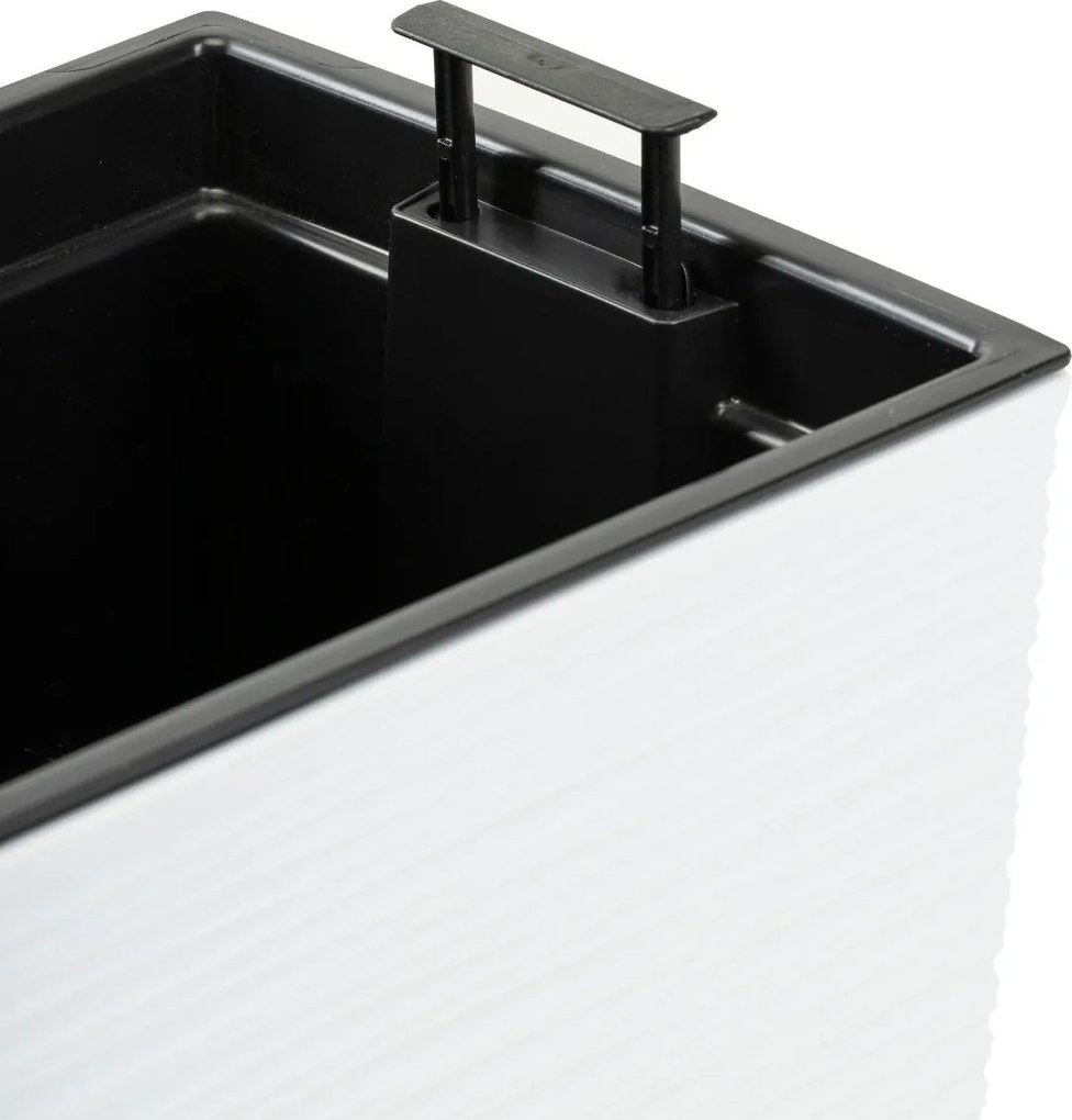 Plastový květináč Bloom Riflo 36,2x56,1 cm bílý