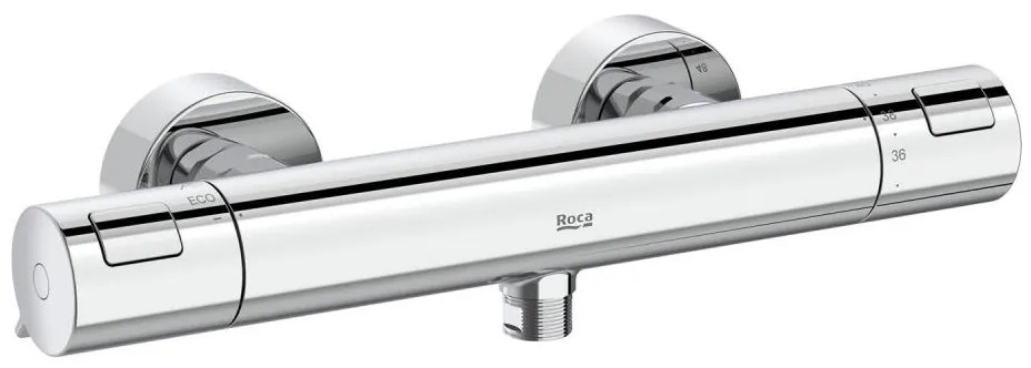 Roca A5A2E18C00 - Termostatická sprchová batéria T-500, lesklý chróm