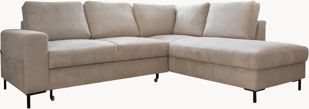 Menčestrová rohová rozkladacia pohovka Lofty Lilly (6-miestna)