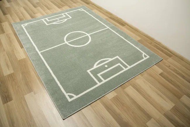 Koberec Lima 6333B zelený / krémový, ihrisko