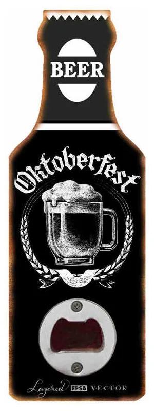 Ceduľa Otvárač na fľaše Beer - Oktoberfest