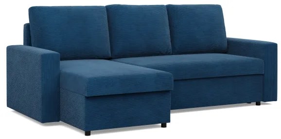 Rohová rozkladacia sedačka NEO Poso granátová