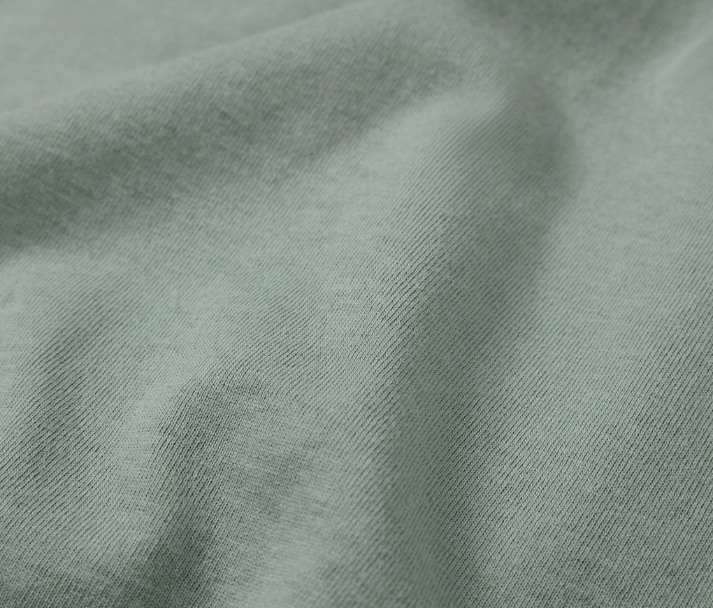 Džersejová posteľná bielizeň, zelená, štandardná veľkosť