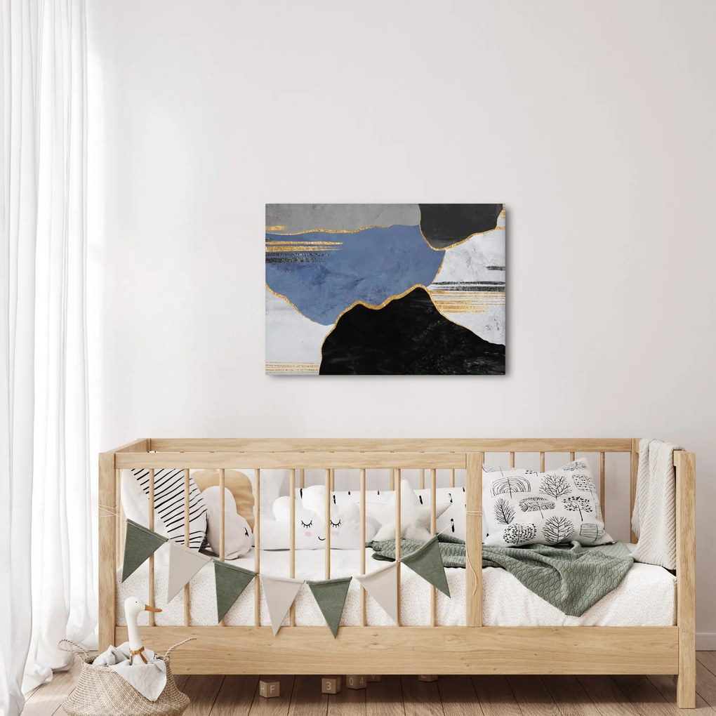 Obraz - Textúrované tvary (70x50 cm)