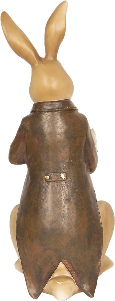 Dekorácia králik s knihou - 15 * 13 * 40 cm