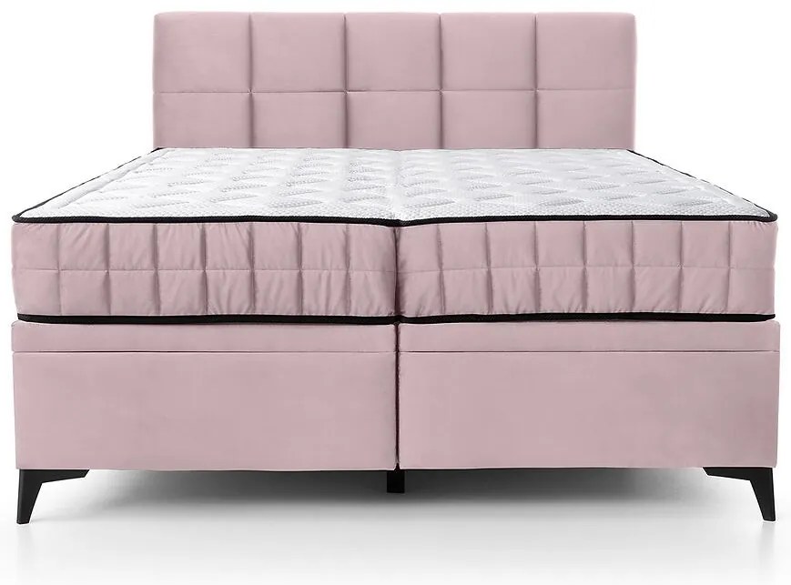 Posteľ Greta 180/200 Amon 21 ružový + matrac