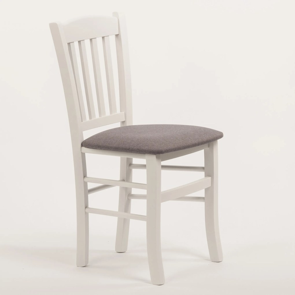 Stima Stolička VENETA s čalúneným sedákom Vyberte odtieň ->: Tmavo hnedá, Vyberte látku ->: LUX Bronzová 11