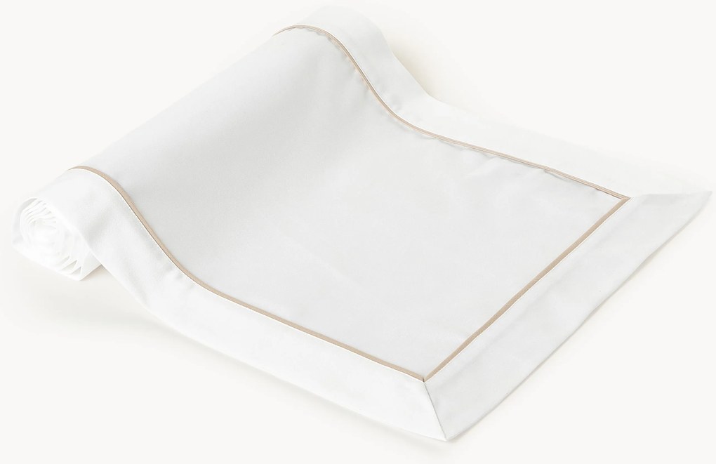 Stolový behúň z bavlneného saténu Tatiana