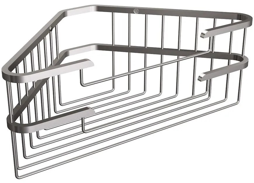 Rohový košík do sprchy