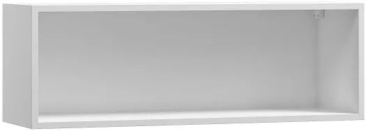 Závesná otvorená polica MODERN - 100x30x35 cm - biela