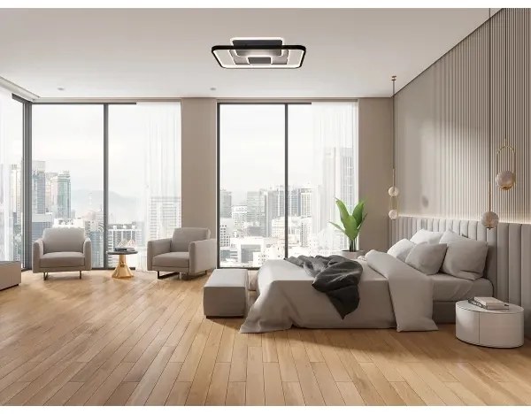 LED Stmievateľné stropné svietidlo LED/110W/230V 3000-6500K biela +diaľkové ovládanie