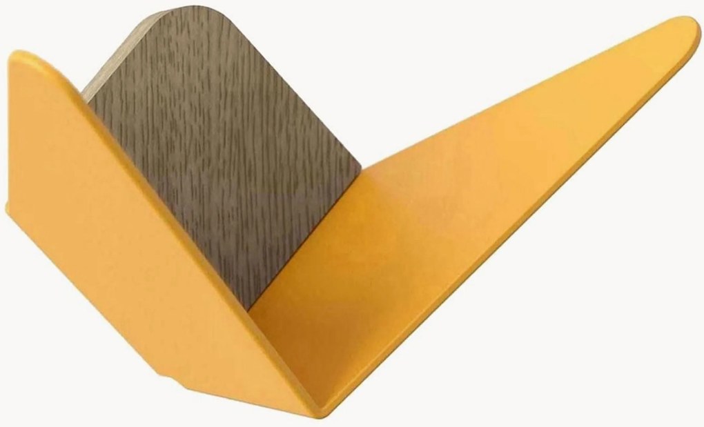 Nástenná polica z dubového dreva Butterflies