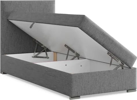 Čalúnená posteľ VICENZA 90×200 cm sivá