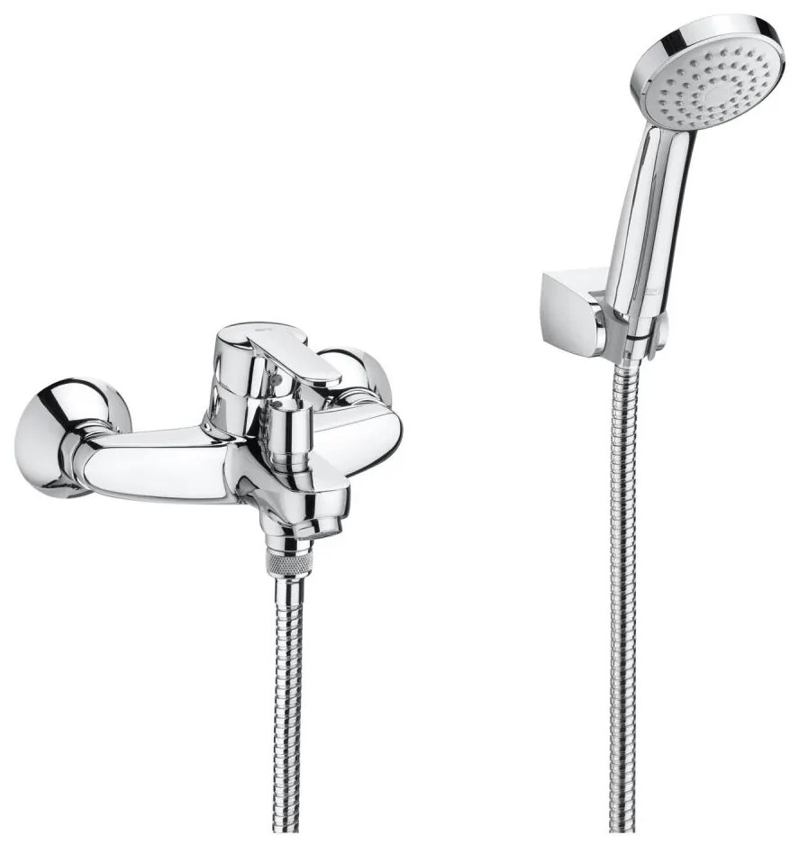 Roca A5A0125C02 - Vanová sada VICTORIA s baterií, lesklý chróm