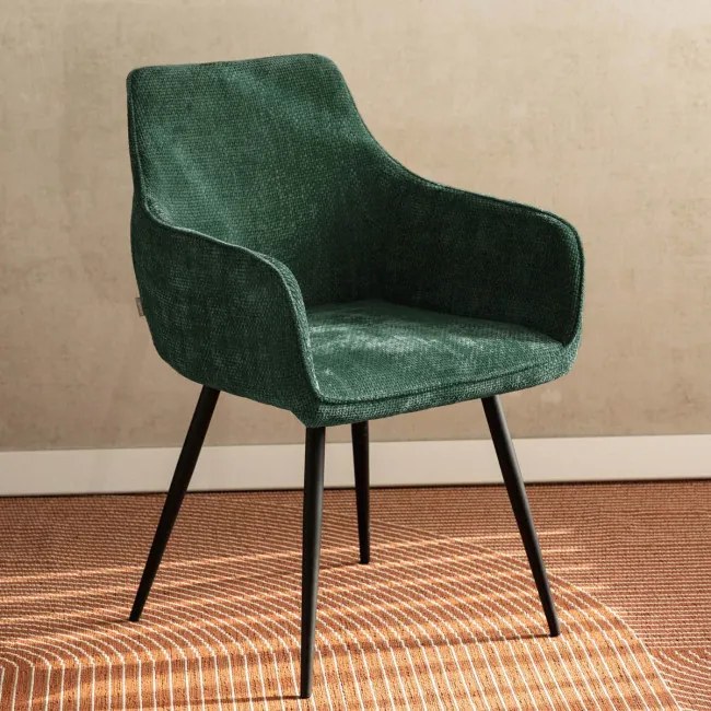 Jedálenská stolička SATORI POP zelená 894416