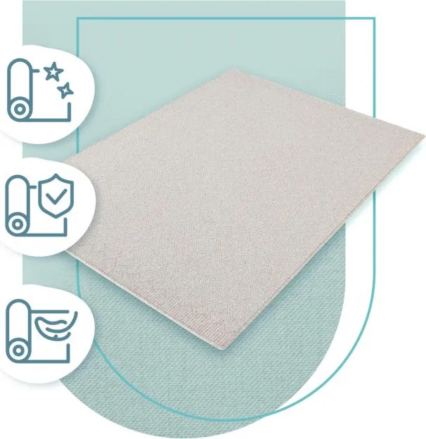 Koberec Agnella Noble Wito svetlosivý