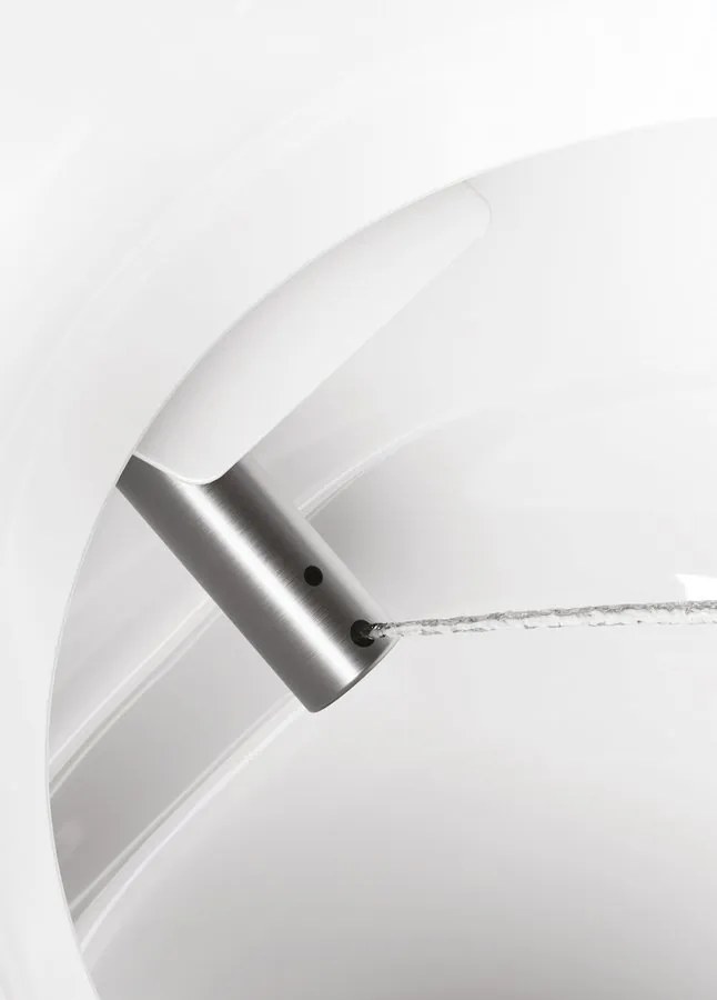GSI GSI, WCLEAN závesné WC Swirlflush s integrovaným elektronickým bidetom, biela ExtraGlaze, 7418K11