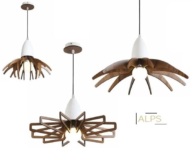 ACA DECOR Závesné svietidlo ALPS, priemer 52 cm