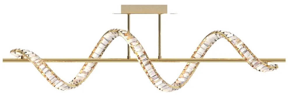 Zuma Line MX3170-1-3GT - LED Luster na tyči ATHESA LED/24,5W/230V 2700-6000K + DO