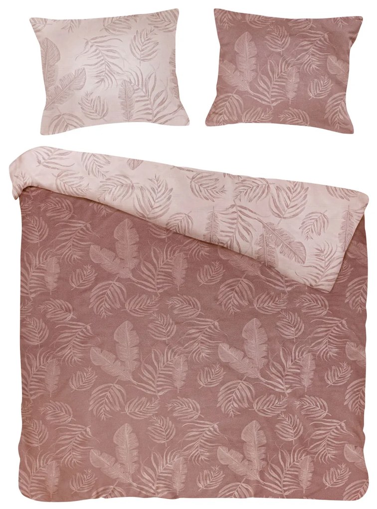 BAVLNENÉ POSTEĽNÉ OBLIEČKY COTTONLOVE JACQUARD BAHAMA 160X200 CM, 2 KS 70X80 CM VZOROVANÉ