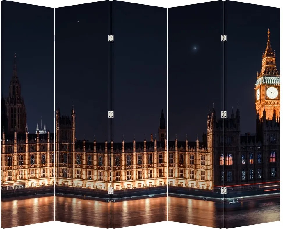 Paraván - Big Ben v Londýne (210x170 cm)