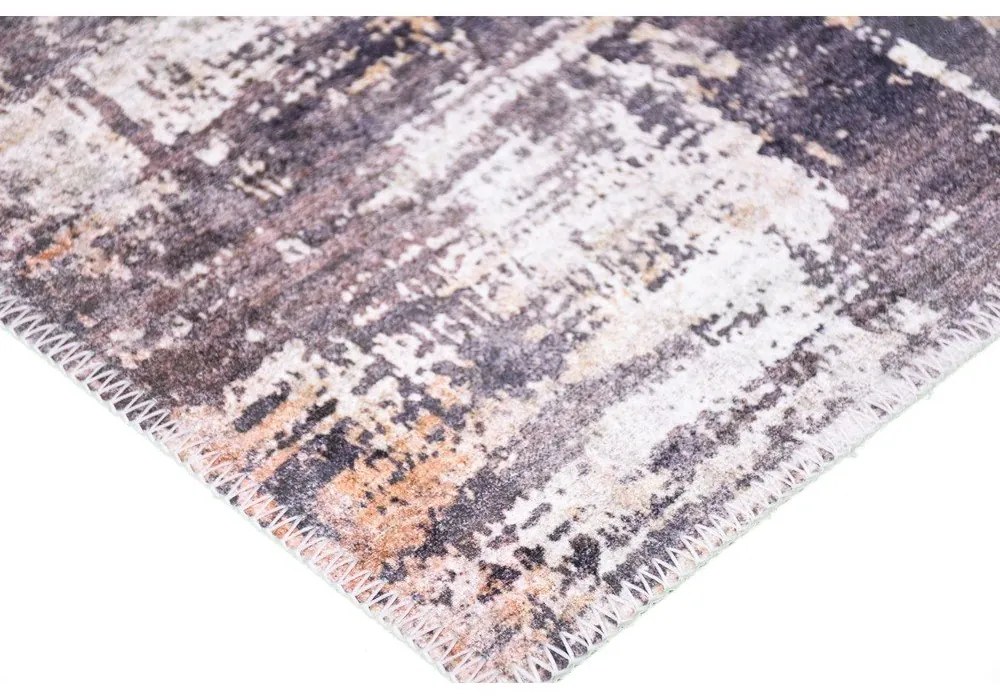 Hnedý koberec Vitaus Louis, 80 x 120 cm