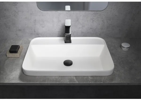 Sapho - Zapustené umývadlo 55x39 cm keramika/biela
