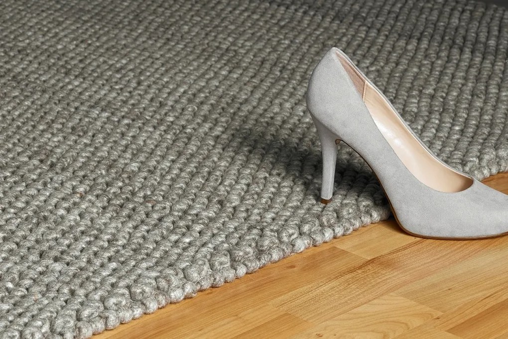 Obsession, Ručne tkaný kusový koberec Loft 580 TAUPE, 80x150, hnedá, kancelária