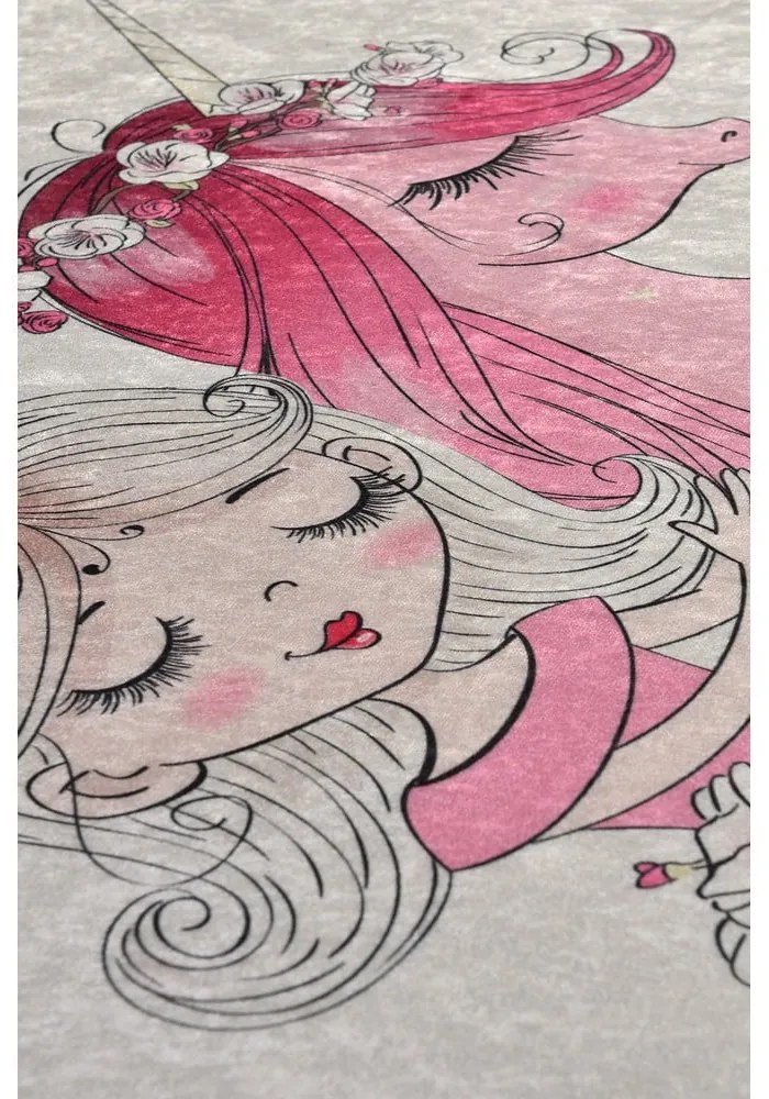 Detský protišmykový koberec Chilam Little Princess, 100 x 160 cm