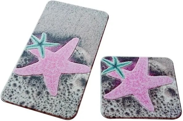 Sada 2 podložiek do kúpeľne Confetti Bathmats Stars