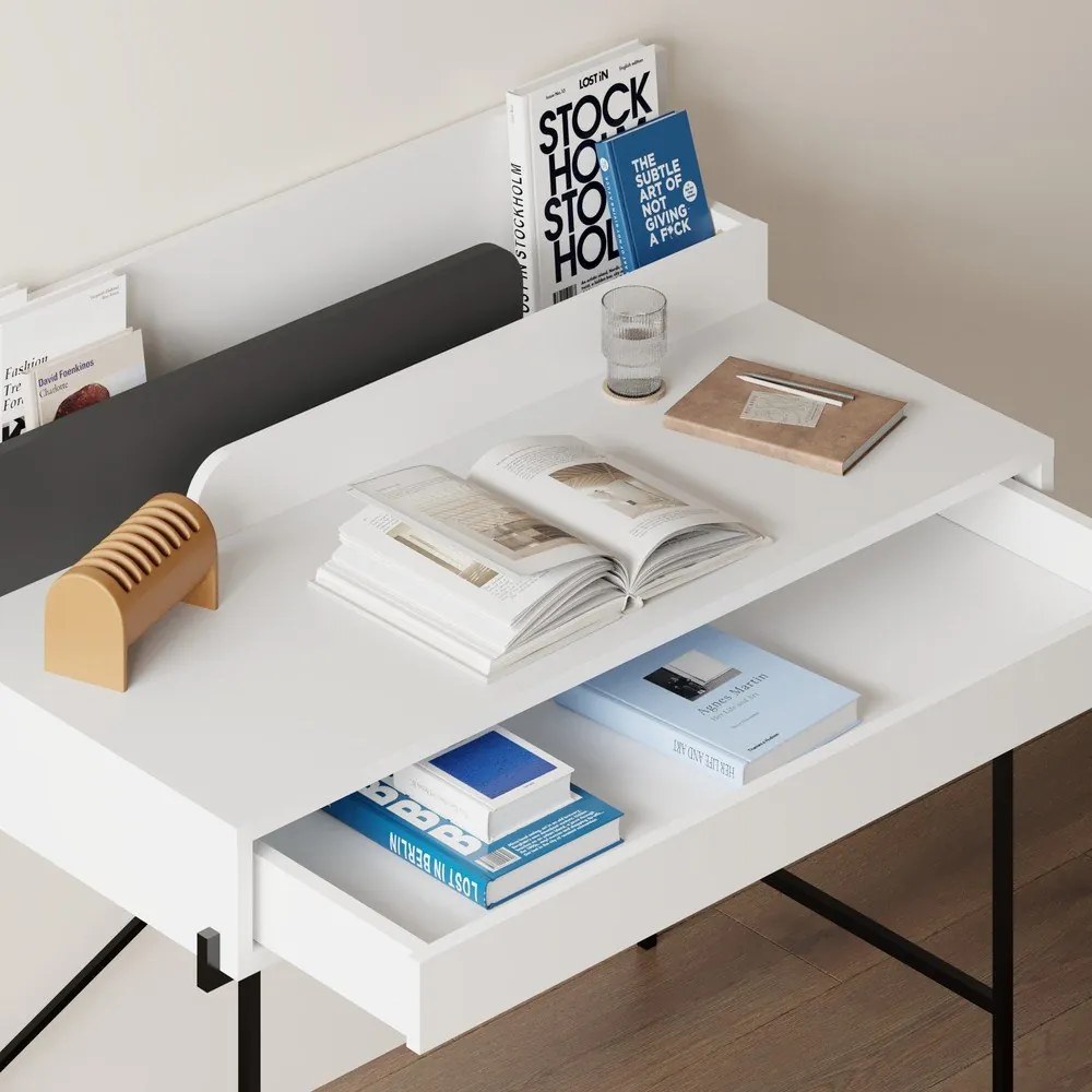 Pracovný stôl so sekretárom 60x113 cm Lila – Marckeric