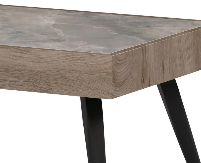 Autronic BONTEC Konferenčný stolík 120x60cm, spekaná keramika, mramor, AHG-281 GREY Farba: Šedá