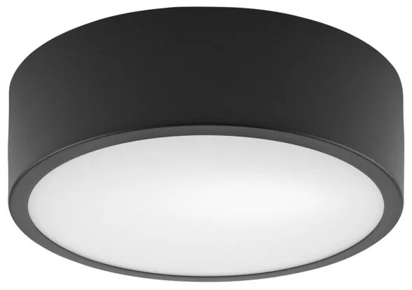 Stropné svietidlo DANTE 1xE27/60W/230V pr. 26 cm čierna