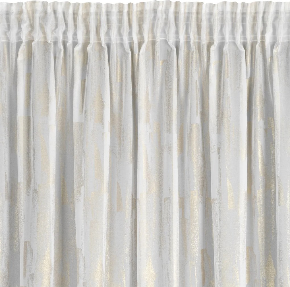 ZÁCLONA NA PÁSKE ILARA 140X250 CM VZOROVANÁ