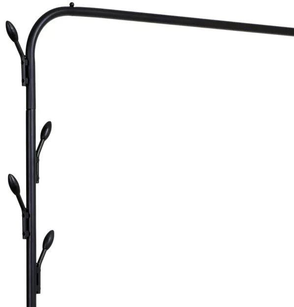 Vešiakový stojan FELIKS Loft čierny