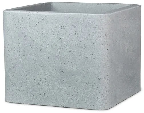 Scheurich Kvetináč Cube (Ø 40 cm, kamenistá sivá)  (100349931)