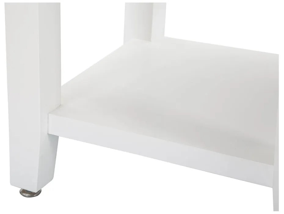 Biely nočný stolík z jedlového dreva Shine – Mauro Ferretti