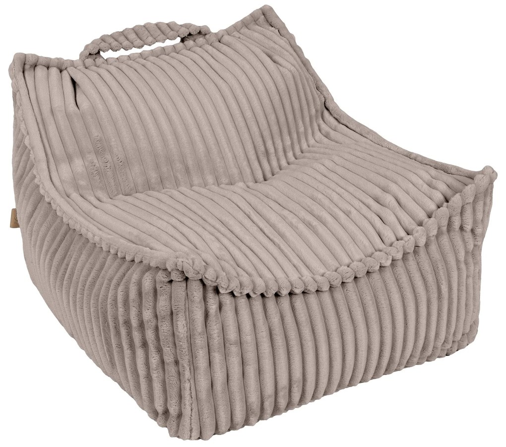 MeowBaby® Churros Kids sedací vak, Pebble Beige