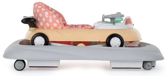 PETITE&amp;MARS - Detské chodítko s melódiou CABRIO 2xAA oranžová