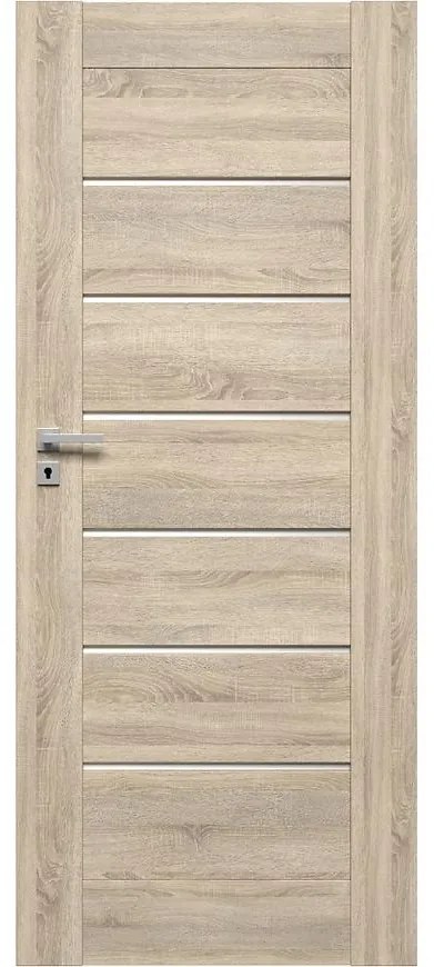 Dvere vnútorné Sonata 6/6 60P Dub sonoma 277